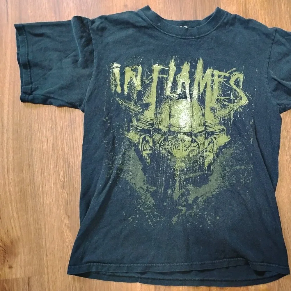 In Flames A Sense Of Purpose North America Tour 2008 T-Shirt - Picture 2 of 8